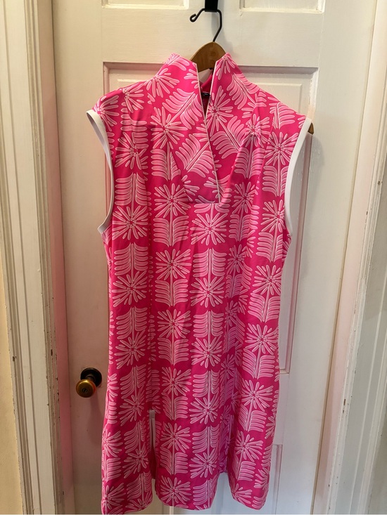 Sailor Sailor Dresses & Skirts - Sailor Sailor Sleeveless Pink/White Floral shift dress size XL new without tags